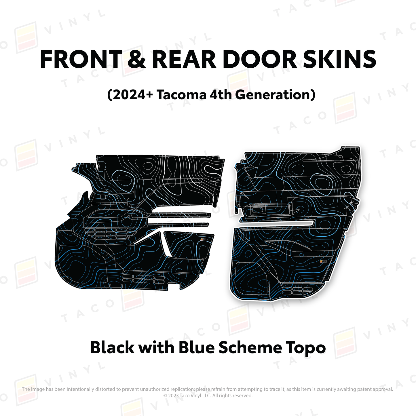 2024+ Tacoma Door Skins