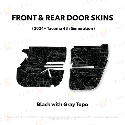 2024+ Tacoma Door Skins