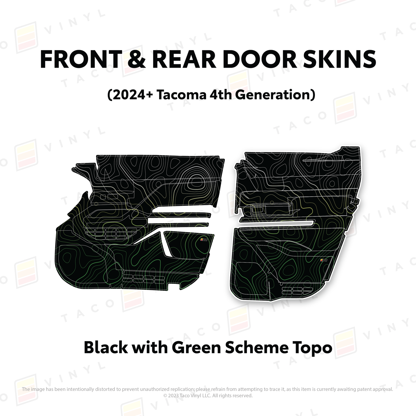 2024+ Tacoma Door Skins
