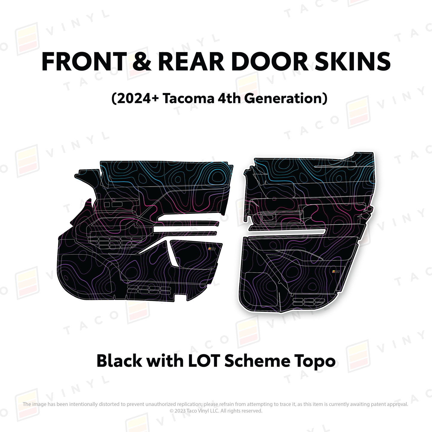 2024+ Tacoma Door Skins