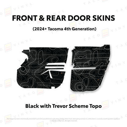 2024+ Tacoma Door Skins