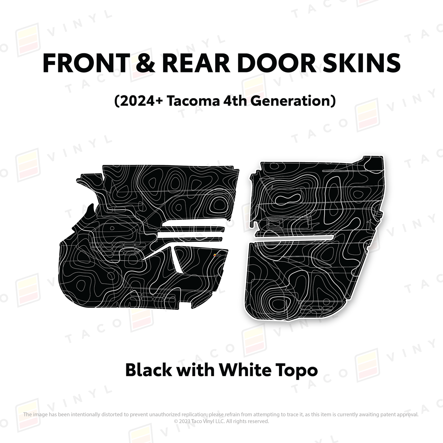 2024+ Tacoma Door Skins