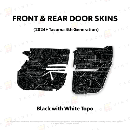 2024+ Tacoma Door Skins