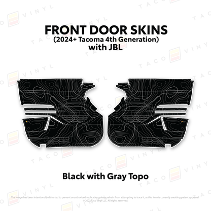 2024+ Tacoma Door Skins
