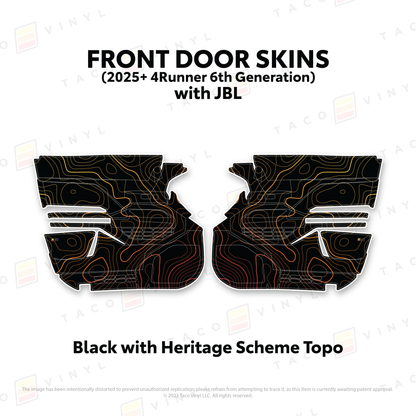 2024+ Tacoma Door Skins