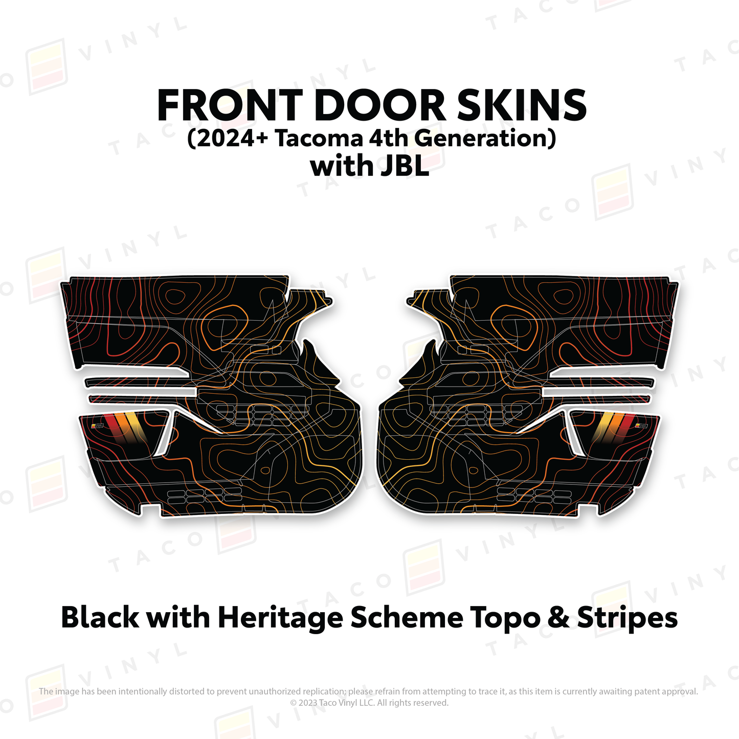 2024+ Tacoma Door Skins