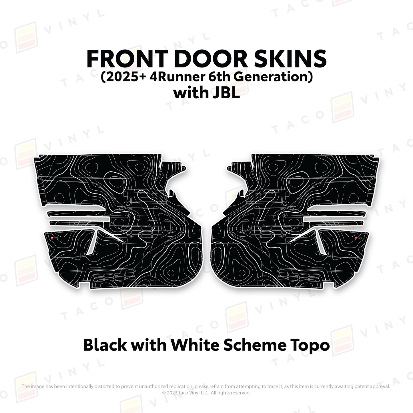 2024+ Tacoma Door Skins