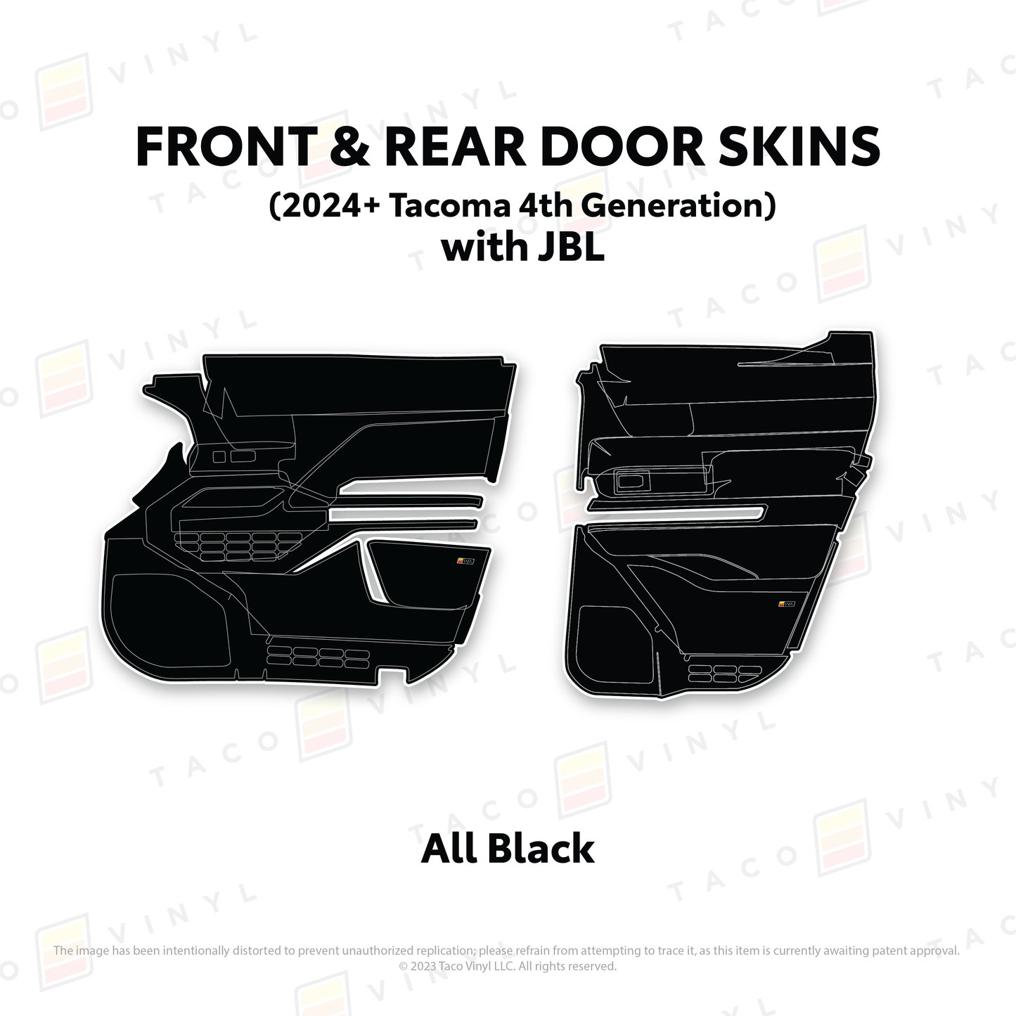 2024+ Tacoma Door Skins