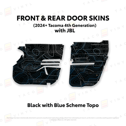 2024+ Tacoma Door Skins