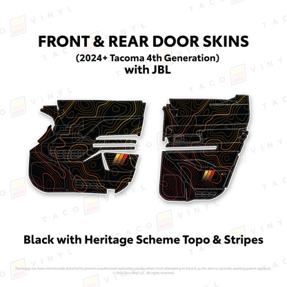 2024+ Tacoma Door Skins
