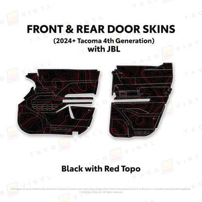 2024+ Tacoma Door Skins
