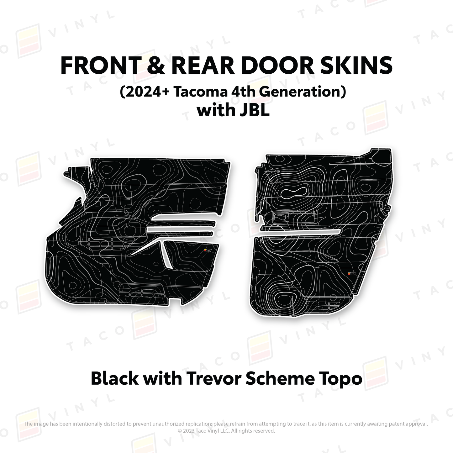 2024+ Tacoma Door Skins