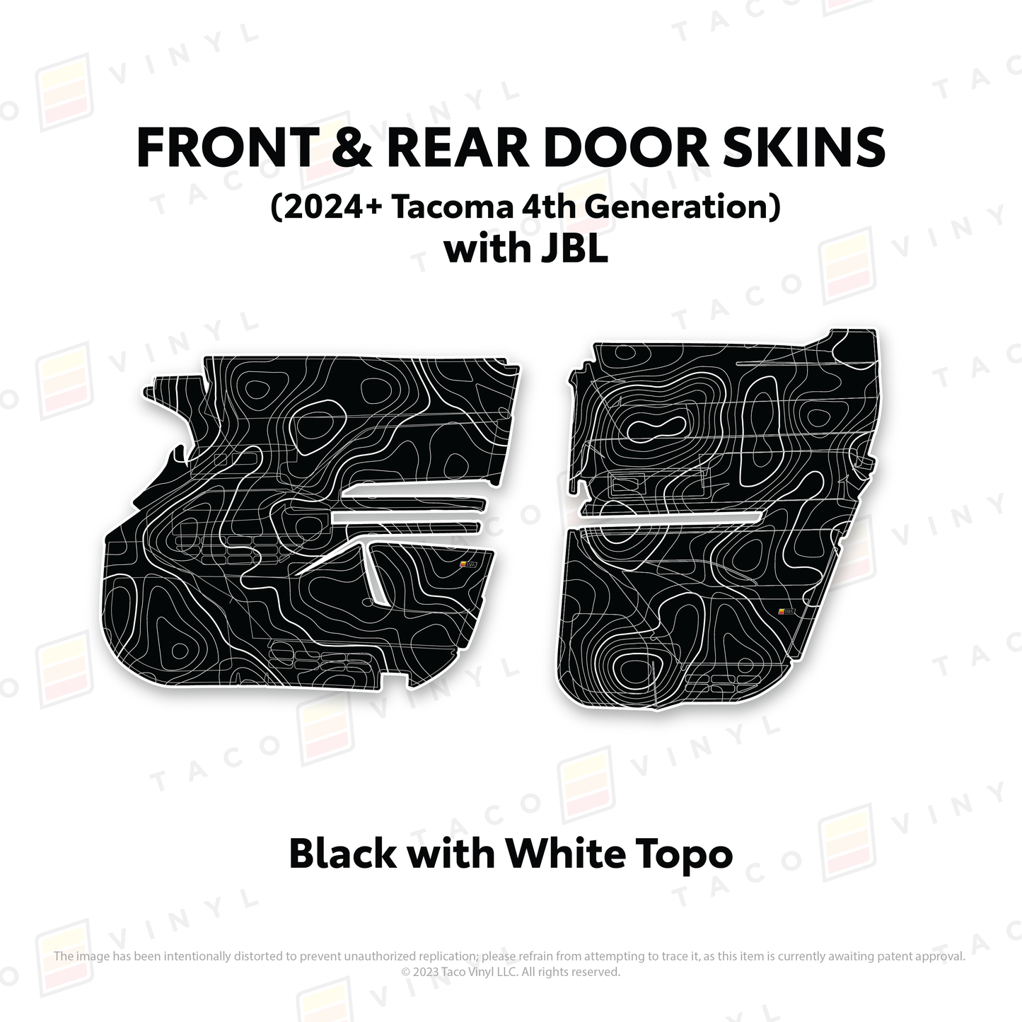 2024+ Tacoma Door Skins