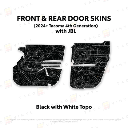 2024+ Tacoma Door Skins