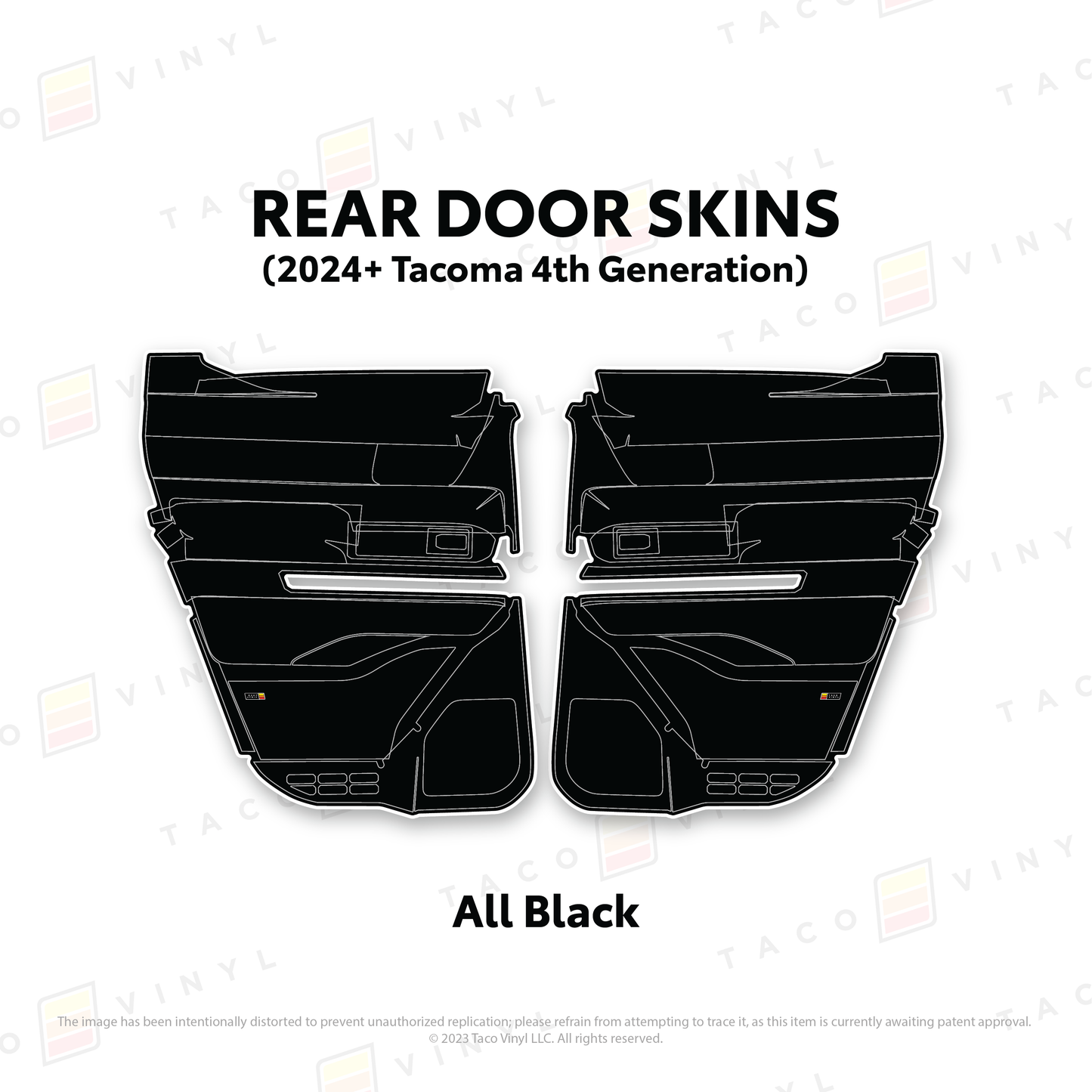 2024+ Tacoma Door Skins