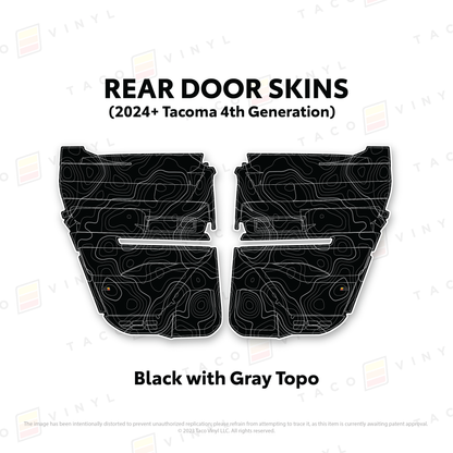 2024+ Tacoma Door Skins