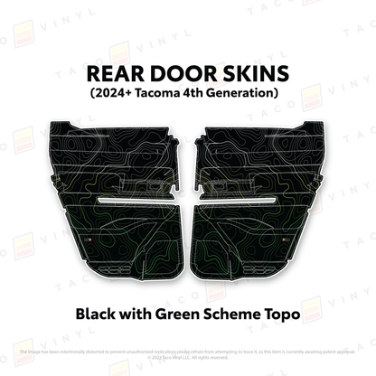 2024+ Tacoma Door Skins
