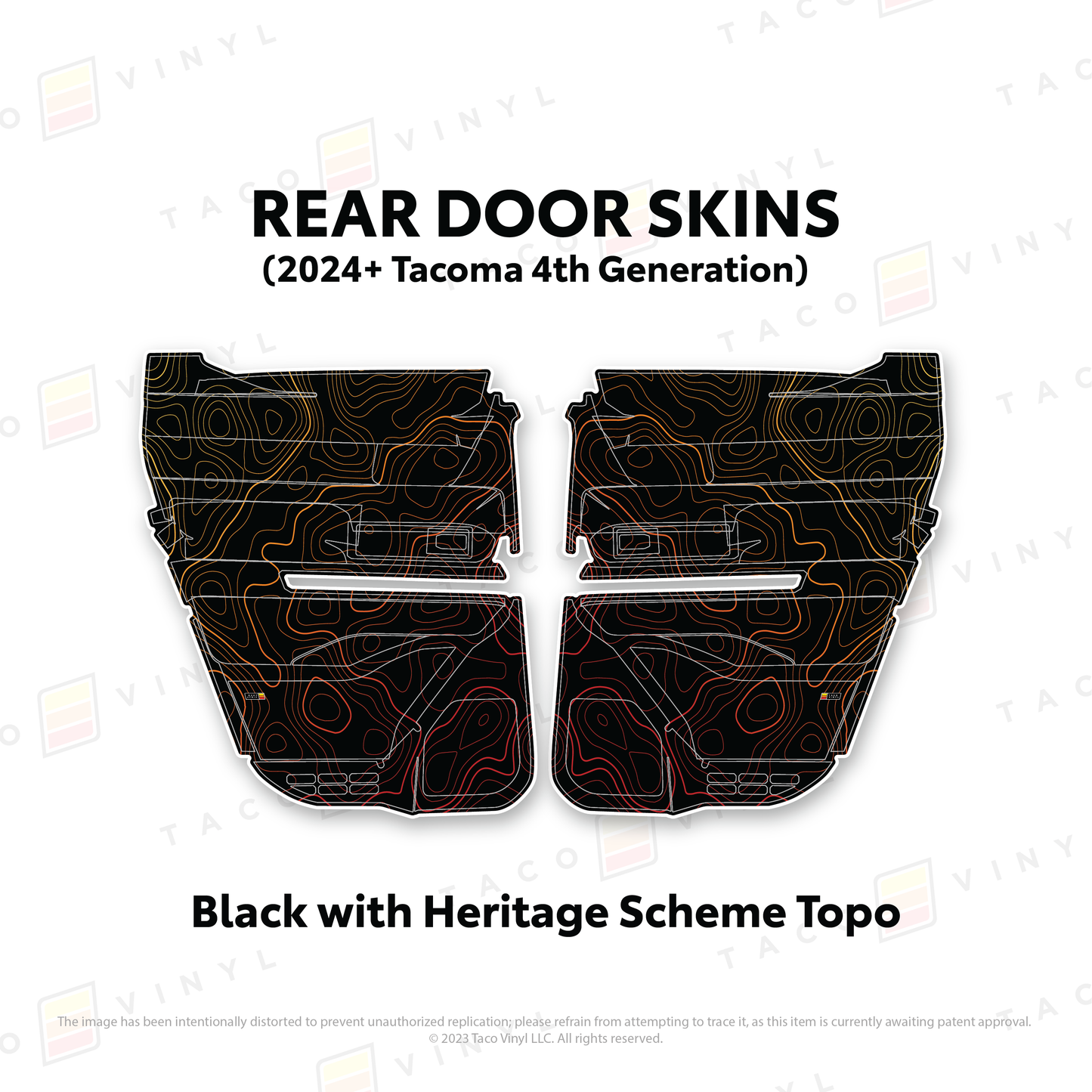 2024+ Tacoma Door Skins