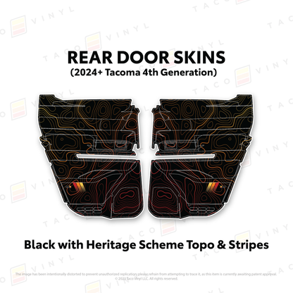 2024+ Tacoma Door Skins