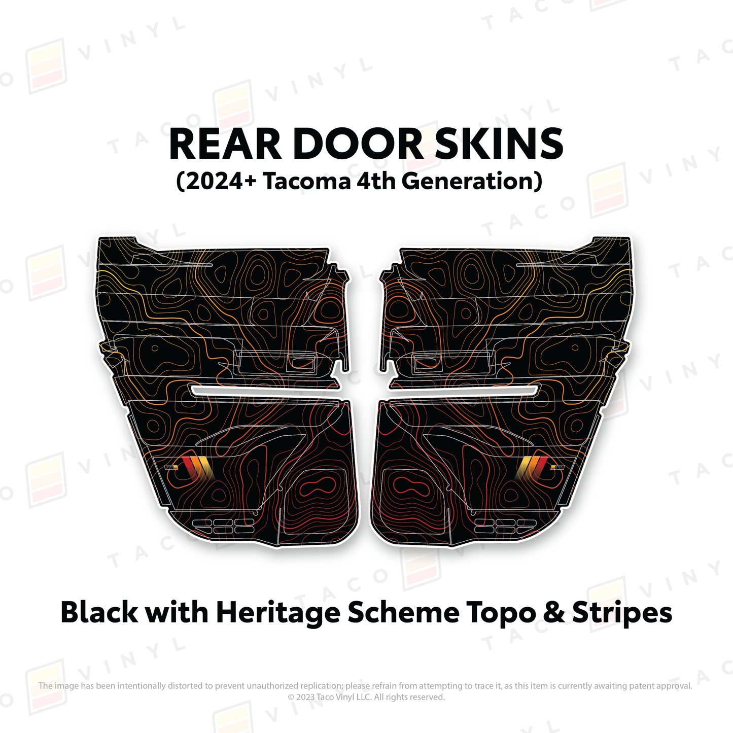 2024+ Tacoma Door Skins