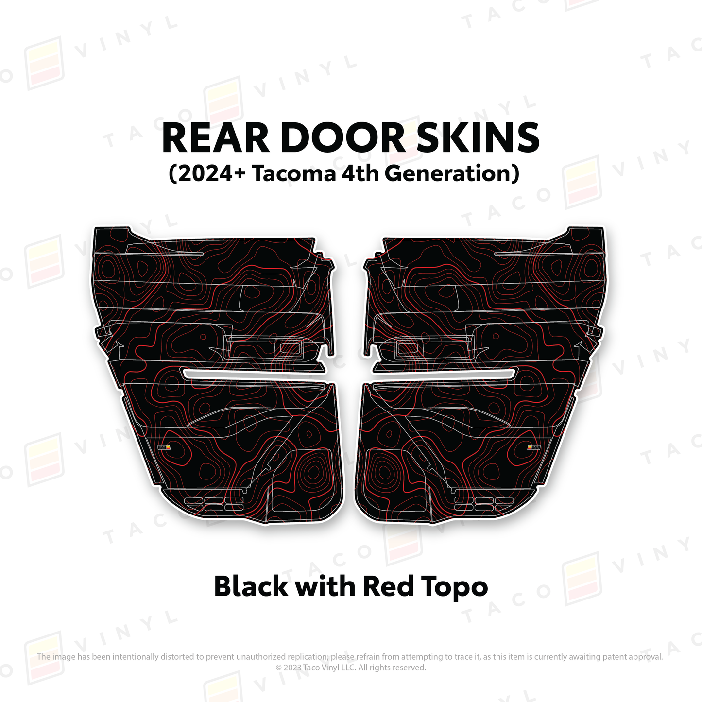2024+ Tacoma Door Skins