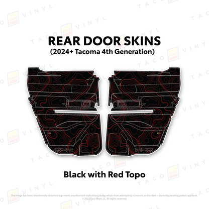 2024+ Tacoma Door Skins