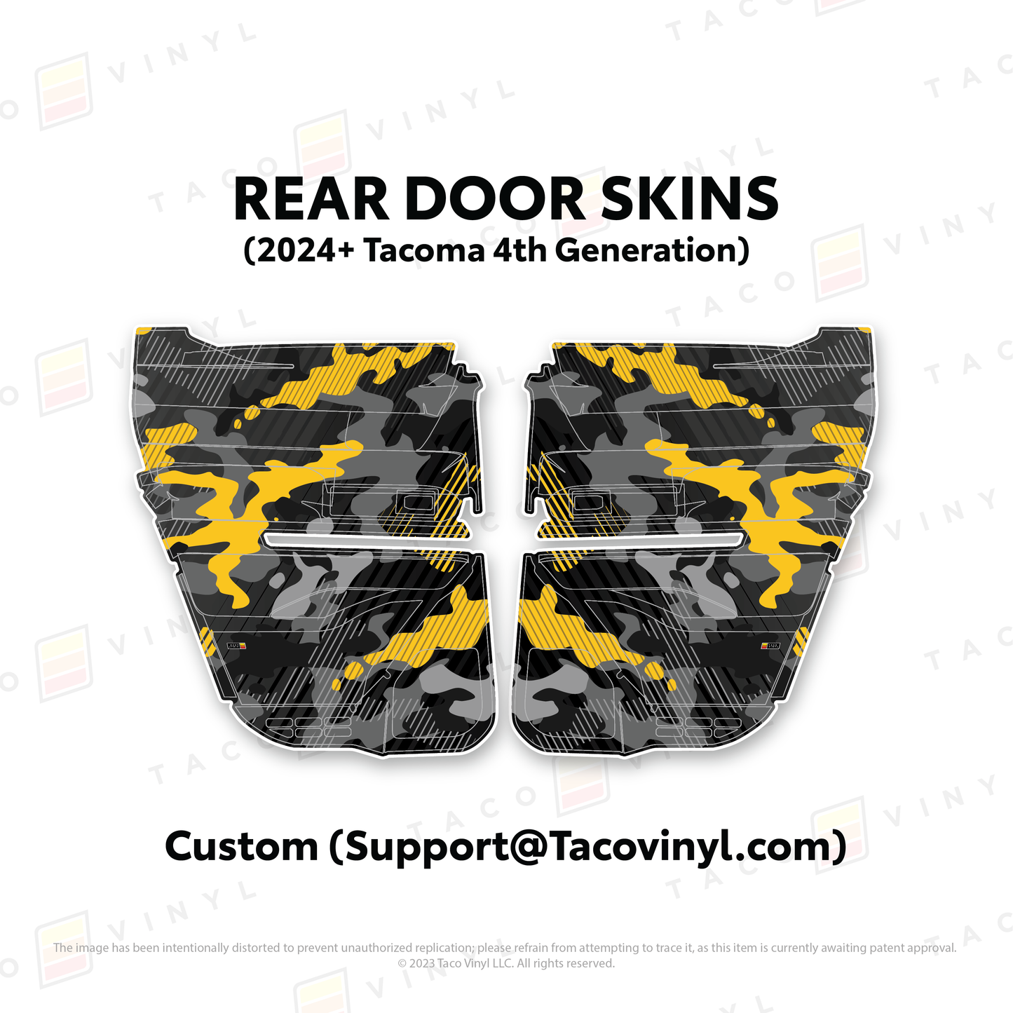 2024+ Tacoma Door Skins