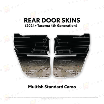 2024+ Tacoma Door Skins
