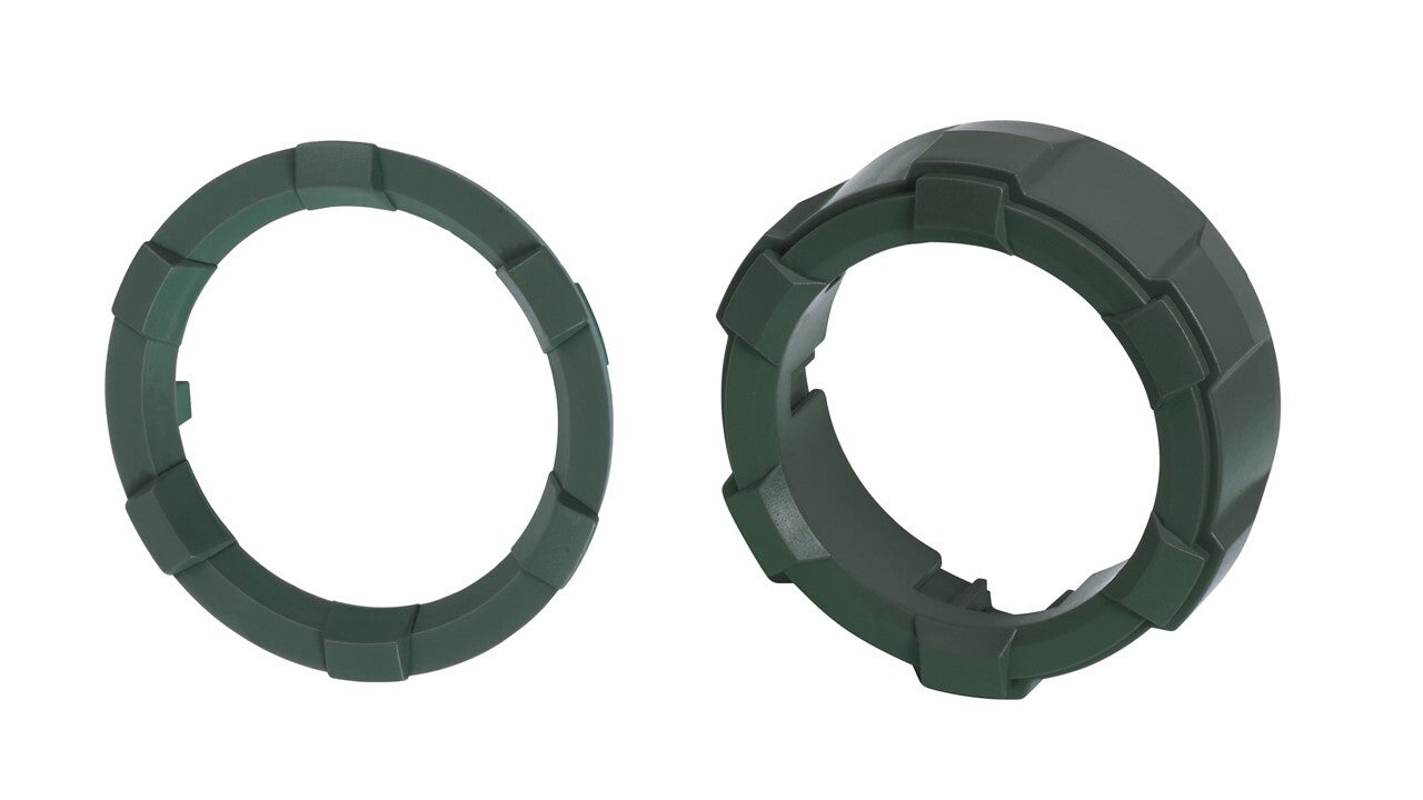 Start Button Ring + 4x4 Knob (2016-2023 Tacoma / 2020-2021 Tundra) - ARMY GREEN