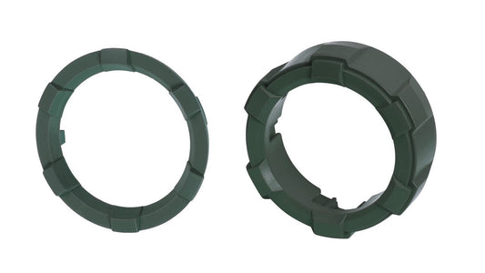 Start Button Ring + 4x4 Knob (2016-2023 Tacoma / 2020-2021 Tundra) - ARMY GREEN