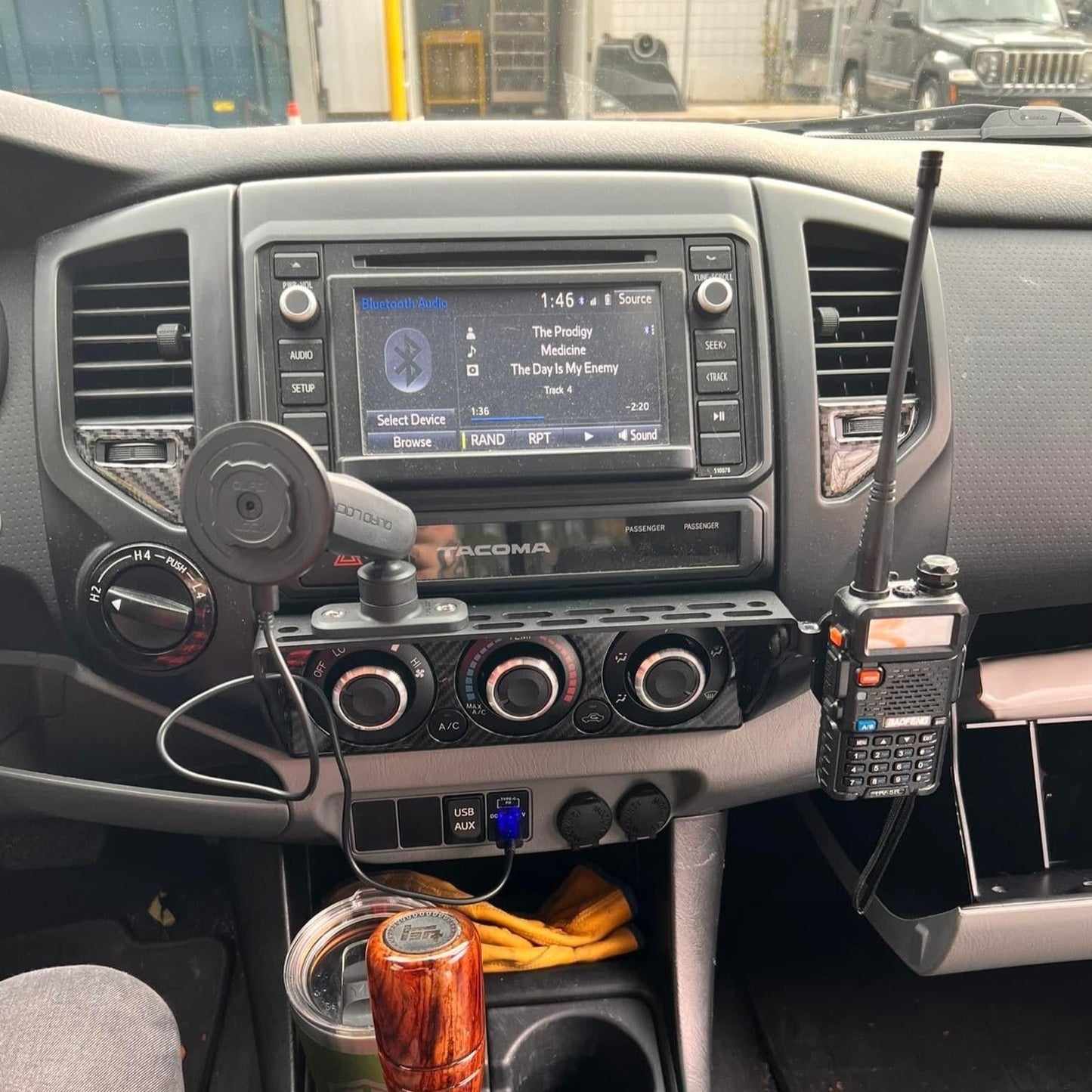 2nd Gen Tacoma (05 - 15) Center Console Modular Accessory Dash Mount (MAM)