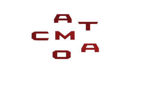 Glovebox Inlay (2016-2023 Tacoma) - RED