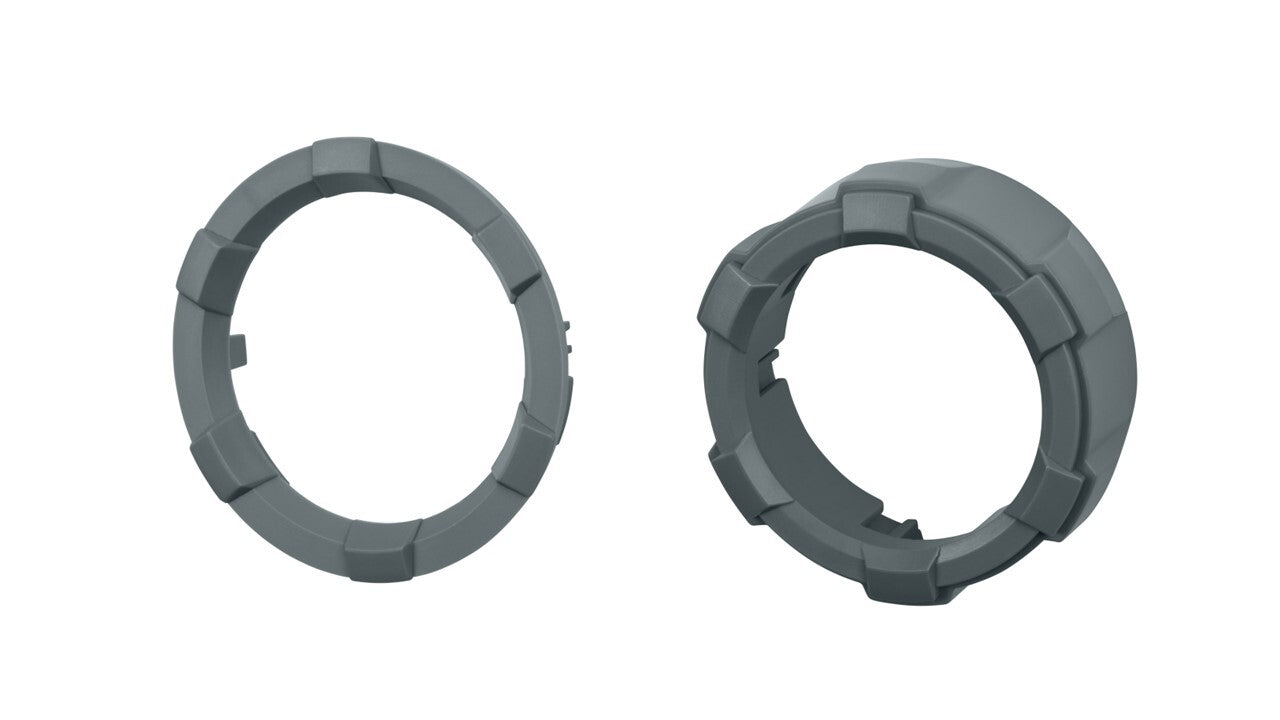 Start Button Ring + 4x4 Knob (2016-2023 Tacoma / 2020-2021 Tundra) - LUNAR ROCK