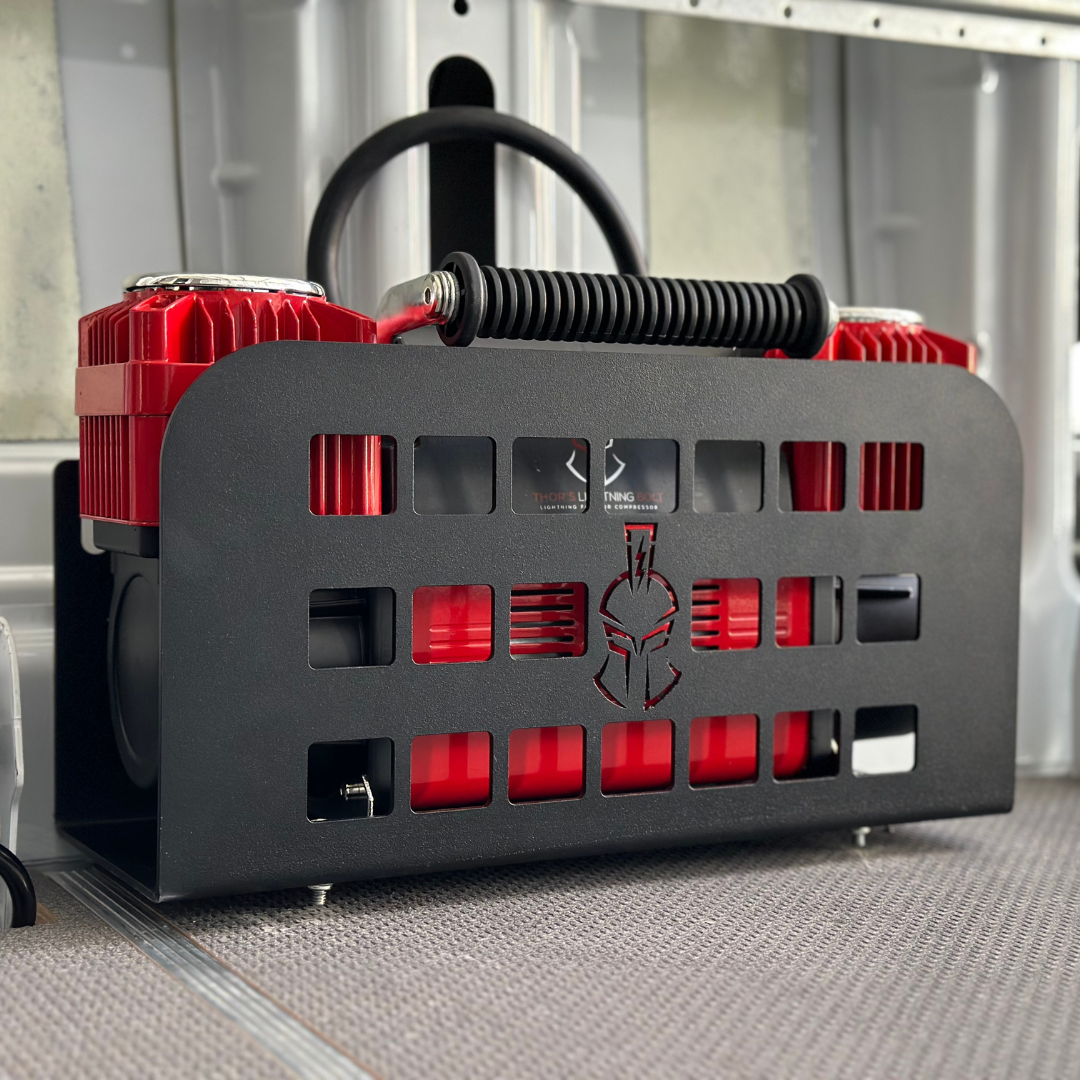 Thor's Lightning Refuge MOLLE Portable Air Compressor Universal Mount