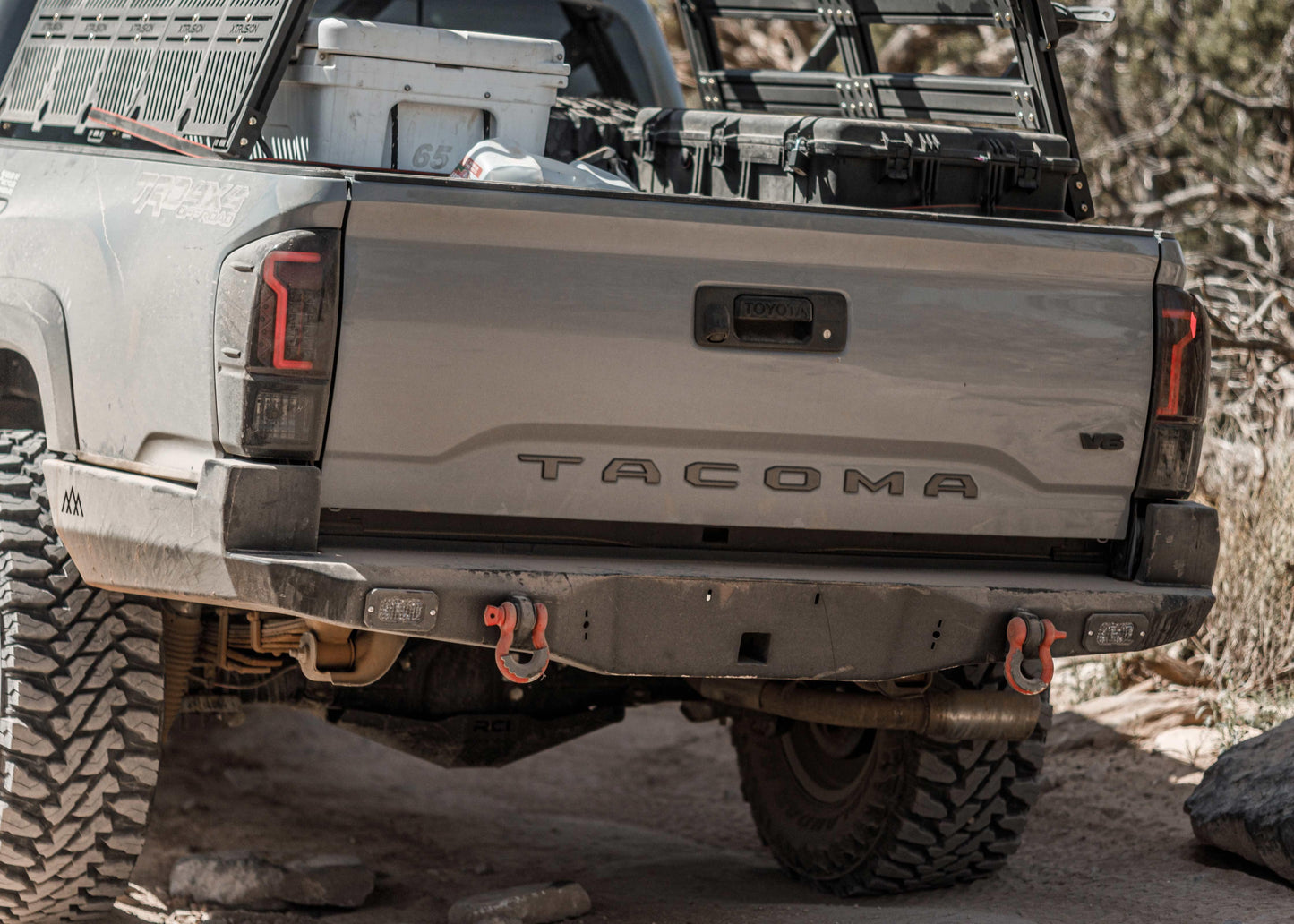 Hi-Lite Overland Toyota Tacoma Rear Bumper 3rd Gen (2016-2023)