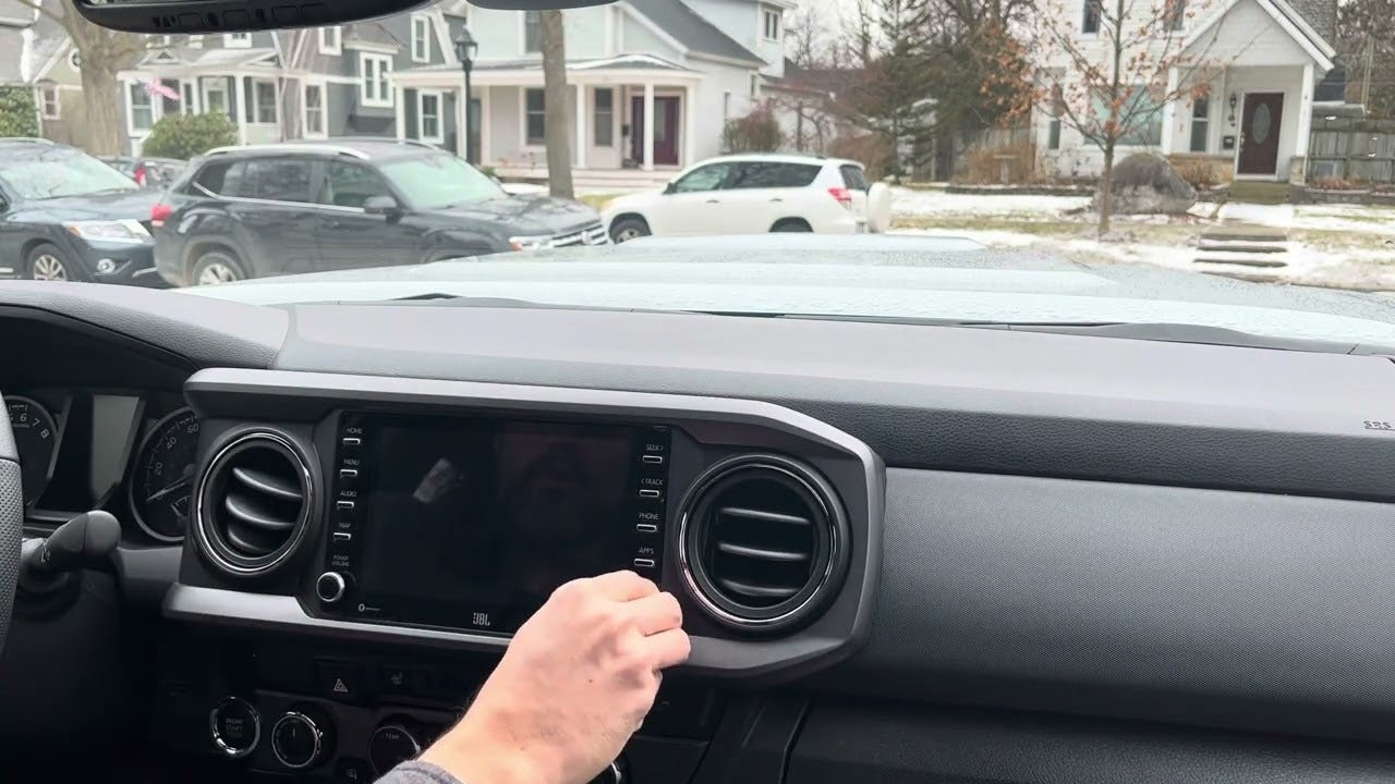 Radio Knobs (2016-2019 Tacoma) - ARMY GREEN