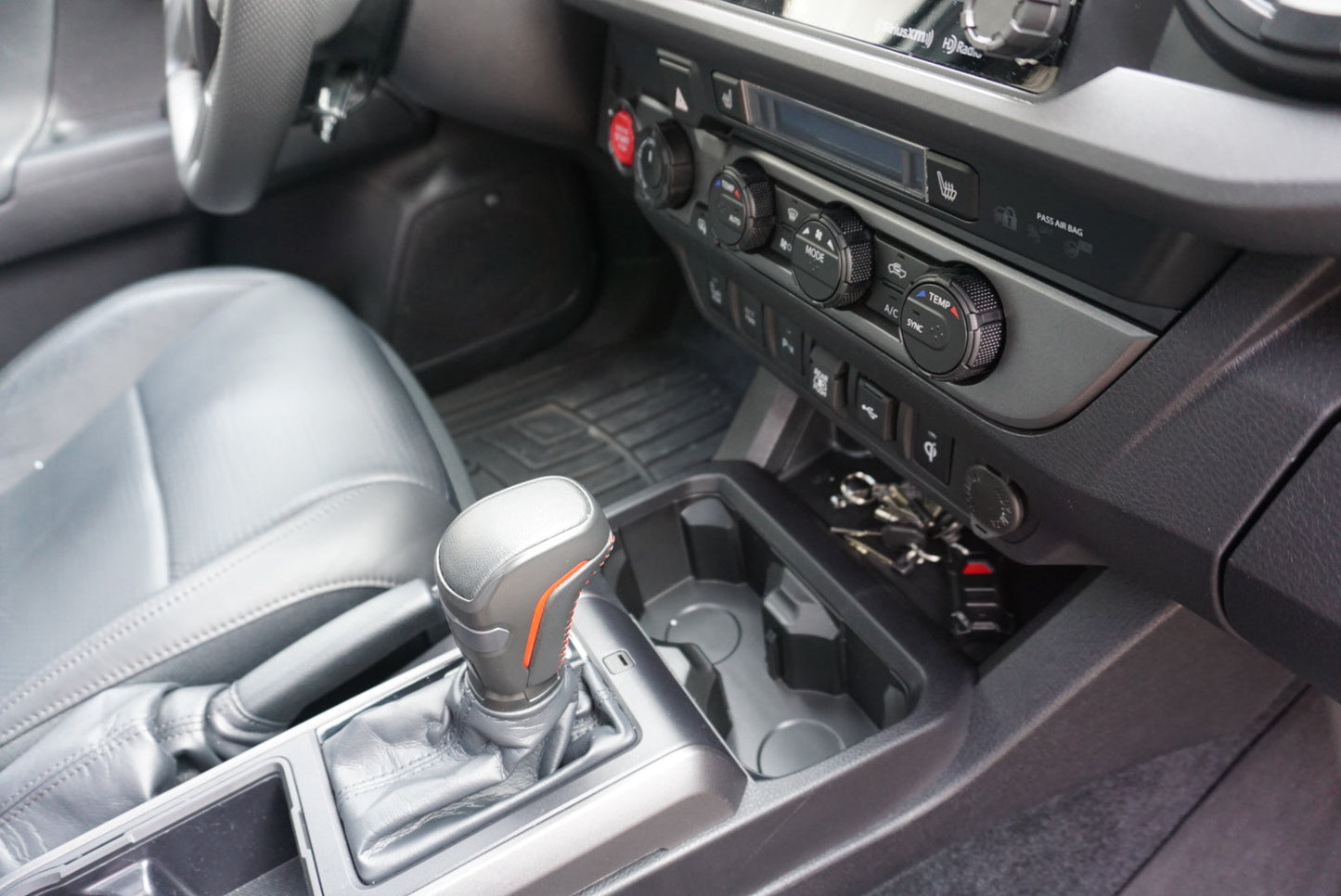 Climate Rings (2016-2023 Tacoma DUAL ZONE) - BLACK