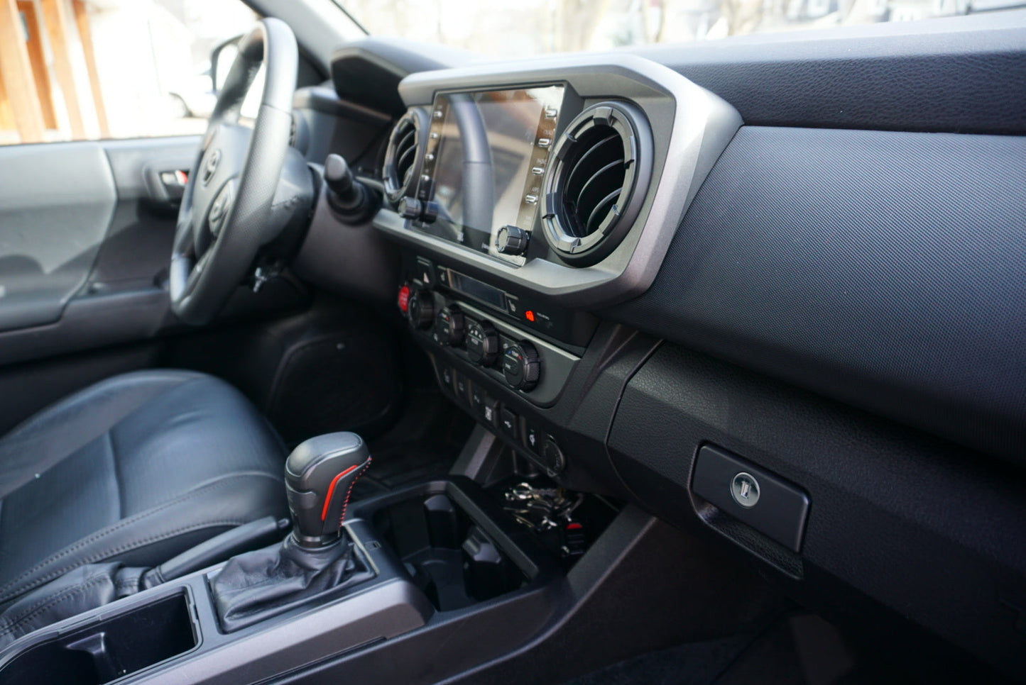 Radio Knobs (2020-2023 Tacoma V1) - BLACK