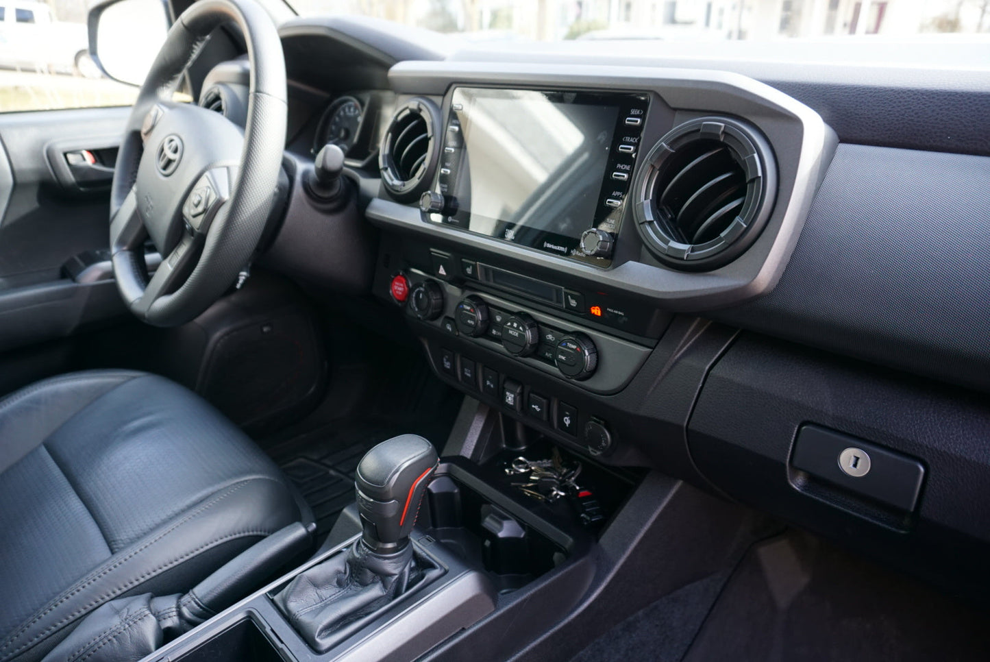 Radio Knobs (2020-2023 Tacoma V1) - BLACK