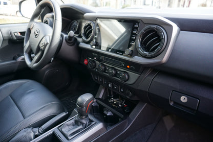 Radio Knobs (2020-2023 Tacoma V1) - BLACK