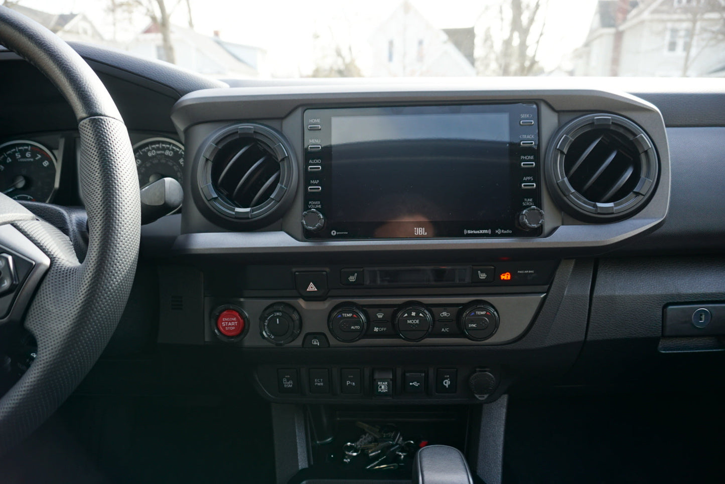 Radio Knobs (2020-2023 Tacoma V1) - BLACK