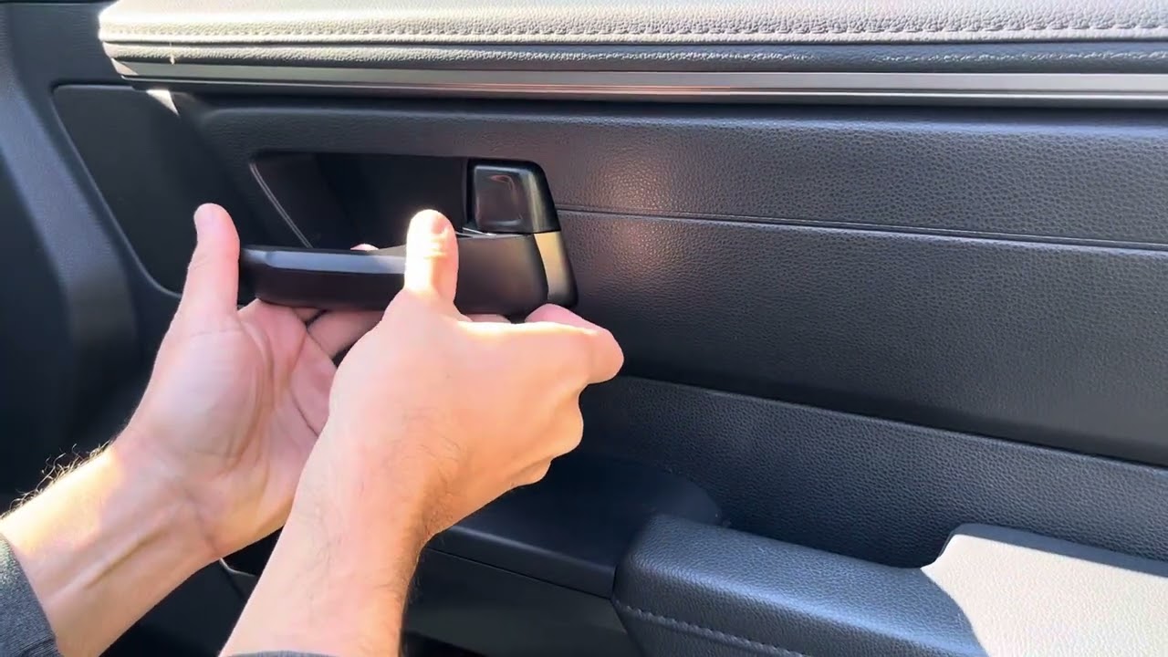 Door Handle Covers (2022+ Tundra / 2024+ Tacoma) - BLACK