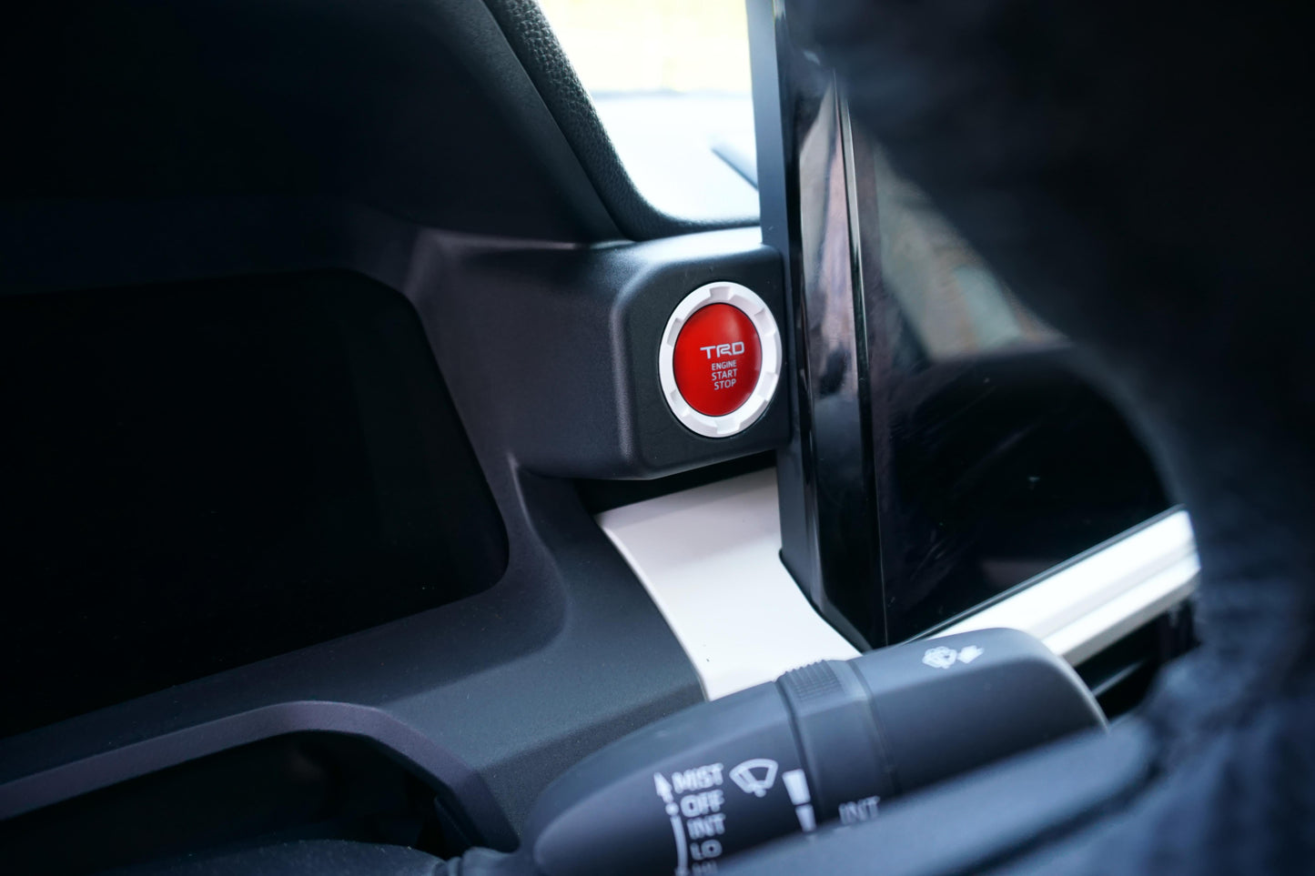 Start Button Ring (2022+ Tundra/2024+ Tacoma) - WHITE