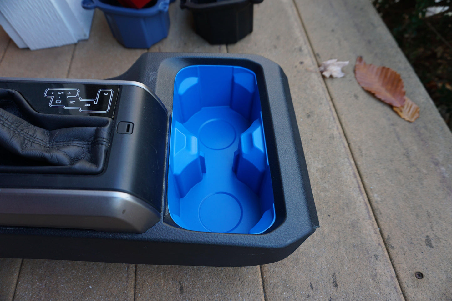 Oversize Cup Holder with Tray (2016-2023 Tacoma) - VOODOO BLUE
