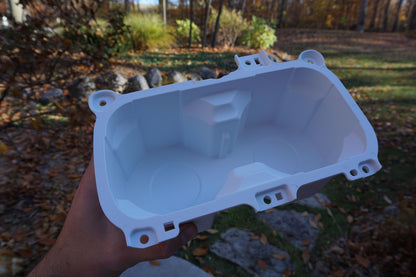 Oversize Cup Holder with Tray (2016-2023 Tacoma) - WHITE