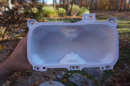 Oversize Cup Holder with Tray (2016-2023 Tacoma) - WHITE