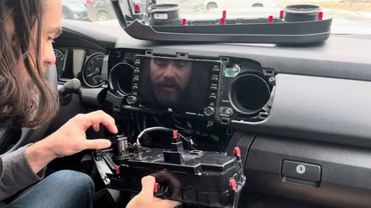 Climate Rings (2016-2023 Tacoma DUAL ZONE) - ARMY GREEN