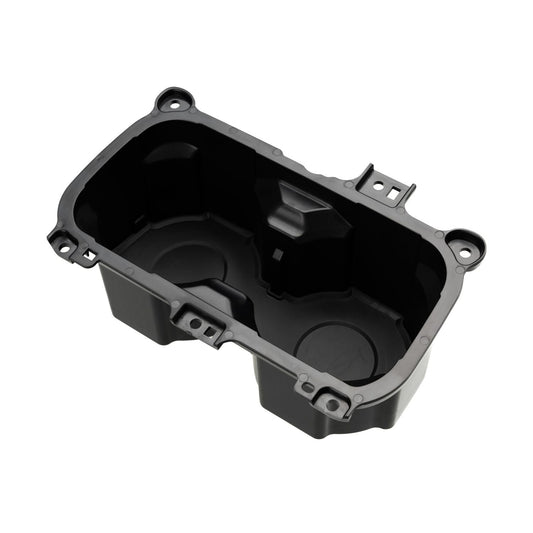 Oversize Cup Holder with Tray (2016-2023 Tacoma) - BLACK