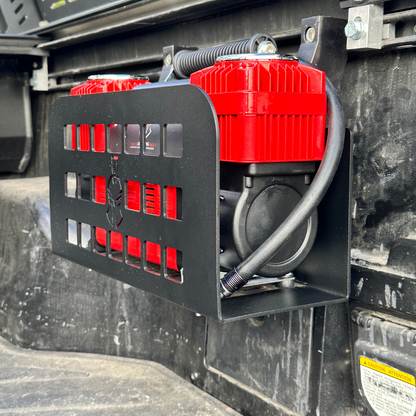 Thor's Lightning Refuge MOLLE Portable Air Compressor Mount for Toyota Tacoma 2005-2023 and Toyota Tundra 2007-Present