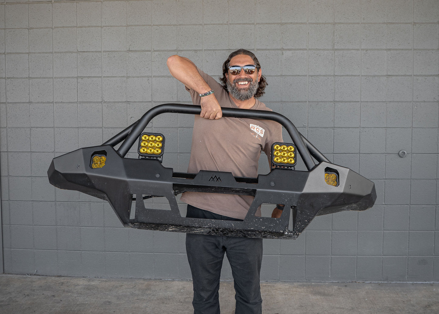 Hi-Lite Overland Toyota Tacoma Front Bumper 4th Gen (2024-2025) [Prerunner Bull Bar]